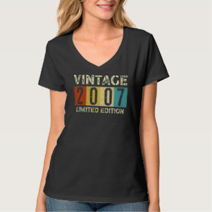 Gebildet im 15-jährigen Vintag 2007 15. Geburtstag T-Shirt