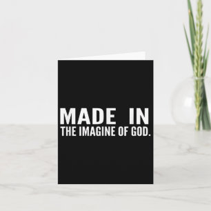 Gebildet im Bild Gottes Jesus Christliche Bibel sa Karte