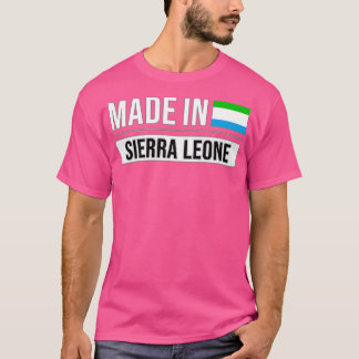 Gebildet in Sierra Leone Geschenk für Sierra Leone T-Shirt