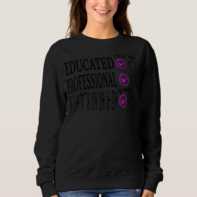 Gebildete Berufliche und Beschäftigte 1 Sweatshirt (Vorderseite)
