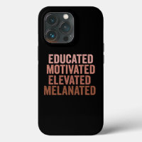 Gebildete motivierte, aufgewachsene Melanation
