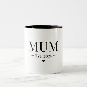 Gebildete Summe 2025 Zweifarbige Tasse