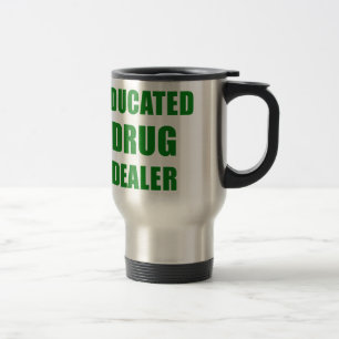 Gebildeter Drogenhändler Reisebecher