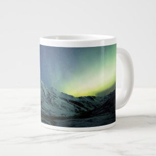 Gebirge Aurora Borealis & Milky Way Alaska Jumbo-Tasse