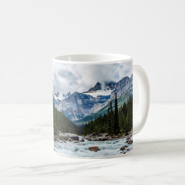 Gebirge | Banff National Park Alberta, Kanada Kaffeetasse (VorderseiteRechts)