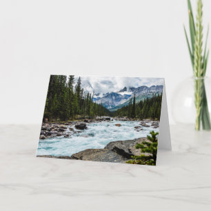 Gebirge   Banff National Park Alberta, Kanada Karte