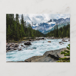 Gebirge Banff National Park Alberta, Kanada Postkarte