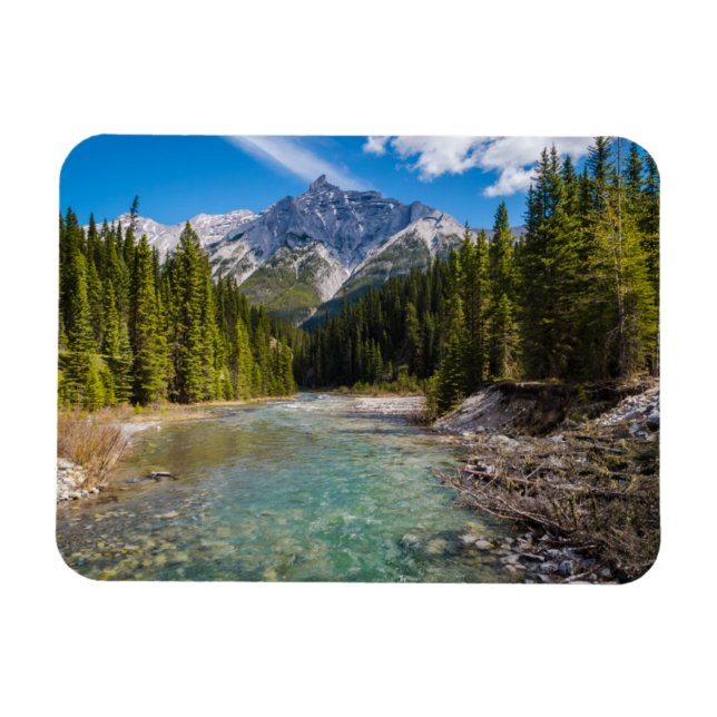 Gebirge | Banff National Park, Kanadische Rockies Magnet (Horizontal)