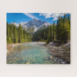 Gebirge   Banff National Park, Kanadische Rockies Puzzle