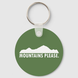 Gebirge Bitte Schlüsselanhänger