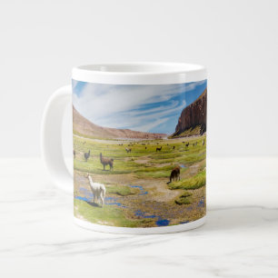 Gebirge   Bolivian Andes Jumbo-Tasse