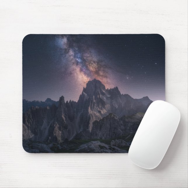 Gebirge | Dolomiten, Italien Mousepad (Mit Mouse)