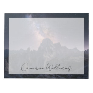 Gebirge   Dolomiten, Italien Notizblock