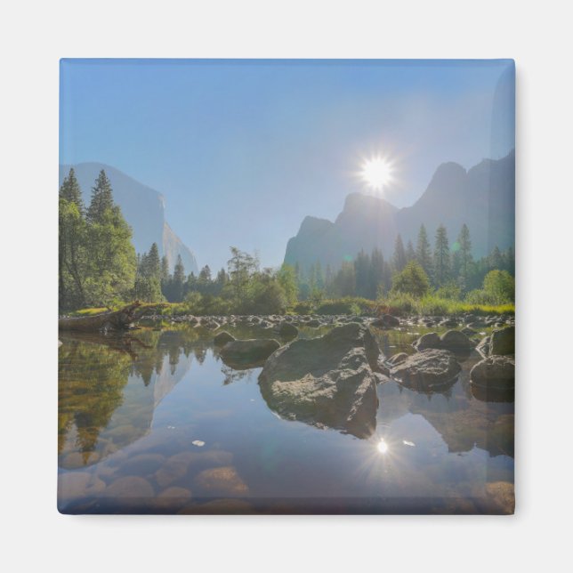 Gebirge | El Capitan Yosemite Park, Kalifornien Magnet (Vorne)