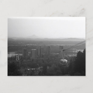 Gebirge, Flüsse und Straßenbahnen Postkarte