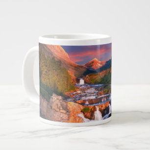 Gebirge Glacier National Park, Montana Jumbo-Tasse