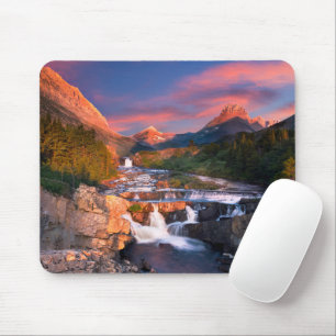 Gebirge   Glacier National Park, Montana Mousepad