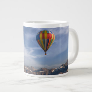 Gebirge Heißluftballon Matterhorn Schweizer Alpe Jumbo-Tasse