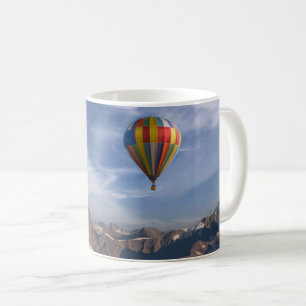 Gebirge   Heißluftballon Matterhorn Schweizer Alpe Kaffeetasse