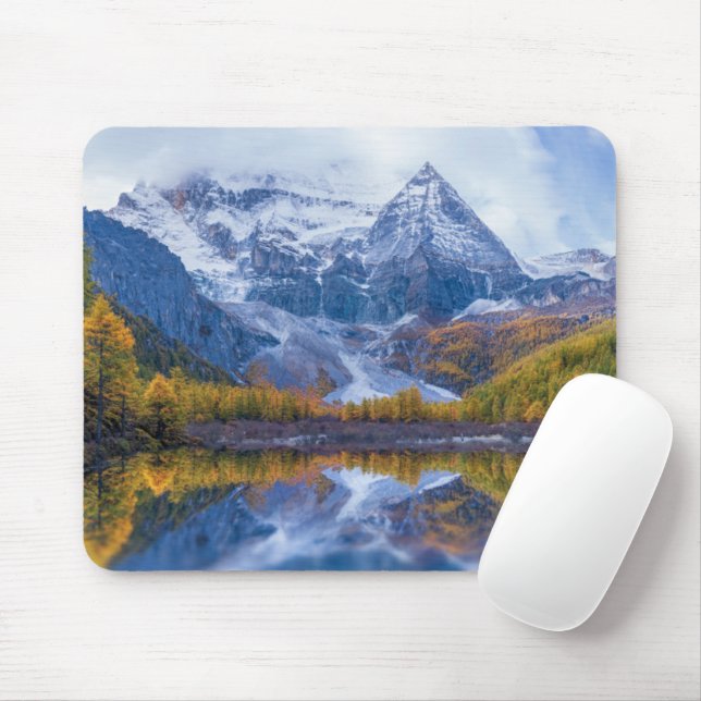 Gebirge | Himalaya-Berge, China Mousepad (Mit Mouse)