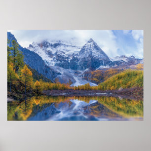 Gebirge   Himalaya-Berge, China Poster