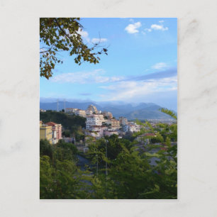 Gebirge hinter Scalea Postkarte