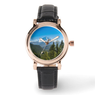 Gebirge   Hood Oregon Armbanduhr