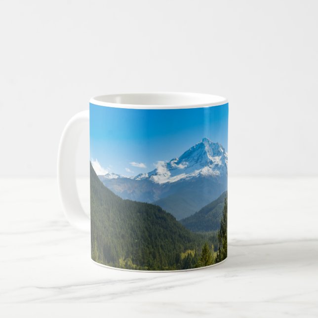 Gebirge | Hood Oregon Kaffeetasse (Vorderseite Links)
