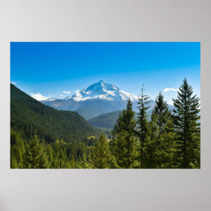 Gebirge   Hood Oregon Poster