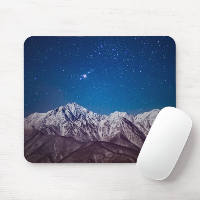 Gebirge | Jiigatake & Mt. Kashima-yarigatake Mousepad (Mit Mouse)
