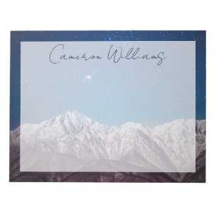 Gebirge   Jiigatake & Mt. Kashima-yarigatake Notizblock