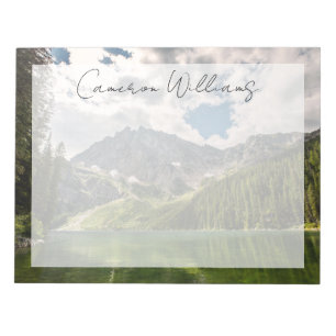 Gebirge Kabinettgebirge, Montana Notizblock