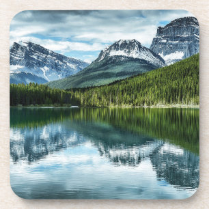 Gebirge Kanadische Rockies, Alberta Kanada Getränkeuntersetzer