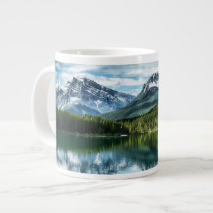 Gebirge Kanadische Rockies, Alberta Kanada Jumbo-Tasse