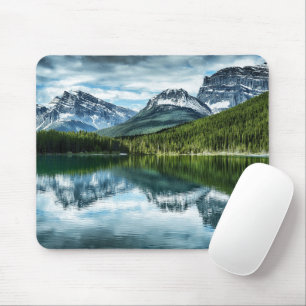 Gebirge   Kanadische Rockies, Alberta Kanada Mousepad