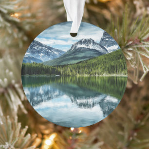Gebirge   Kanadische Rockies, Alberta Kanada Ornament