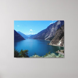 Gebirge Leinwanddruck