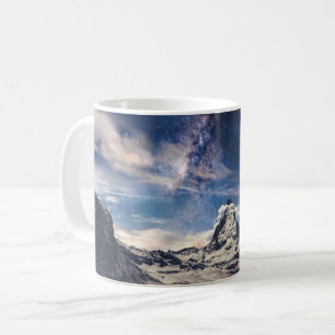 Gebirge   Matterhorn Zermatt Schweiz Kaffeetasse