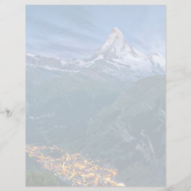 Gebirge | Matterhorn, Zermatt, Schweizer Alpen (Vorderseite)