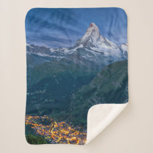 Gebirge   Matterhorn, Zermatt, Schweizer Alpen Sherpadecke