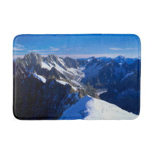 Gebirge Mont Blanc, Europäische Alpen Badematte