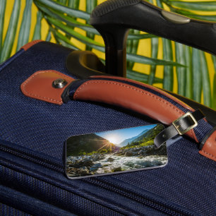 Gebirge   Nationalpark Hohe Tauern, Österreich Gepäckanhänger