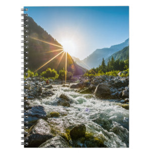 Gebirge   Nationalpark Hohe Tauern, Österreich Notizblock