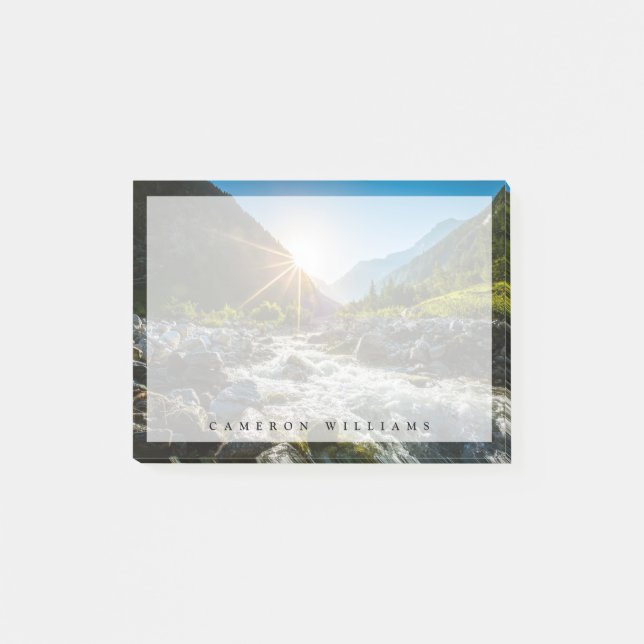 Gebirge | Nationalpark Hohe Tauern, Österreich Post-it Klebezettel (Vorderseite)