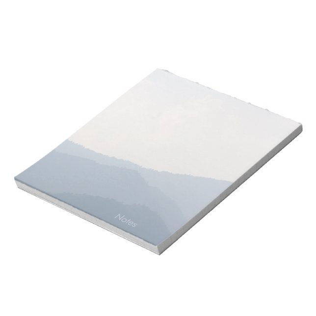 Gebirge Notizblock (Rotiert)