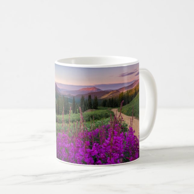 Gebirge | Rocky Mountains, Colorado Kaffeetasse (VorderseiteRechts)