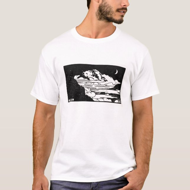 Gebirge T-Shirt (Vorderseite)