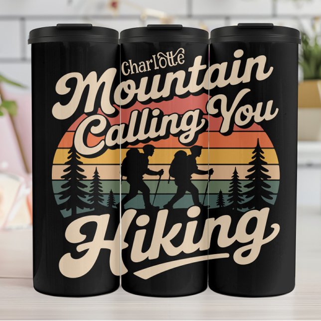 Gebirge: Wandern Abenteuer Gewässer Thermosbecher (Von Creator hochgeladen)