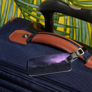 Gebirge   Yading National Park, Sichuan, China Gepäckanhänger