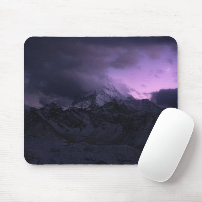 Gebirge | Yading National Park, Sichuan, China Mousepad (Mit Mouse)